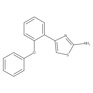 4-(2-Phenoxyphenyl)-1,3-thiazol-2-amine Structure