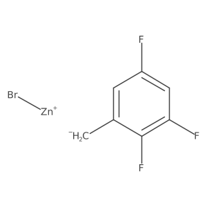 2,3,5-Trifluorobenzylzinc bromide结构式