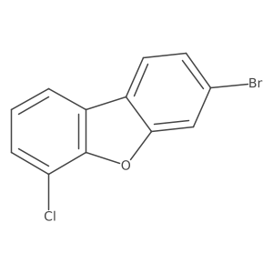 3-Bromo-6-chlorodibenzo[b,d]furan结构式