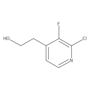 2-(2-Chloro-3-fluoropyridin-4-yl)ethanol Structure