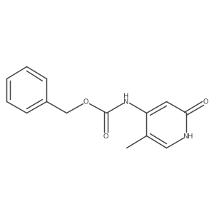 benzyl N-(2-hydroxy-5-methylpyridin-4-yl)carbamate结构式