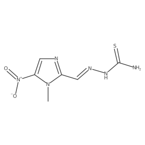 Carboxaldehydethiosemicarbazone,1-methyl-5-nitro结构式