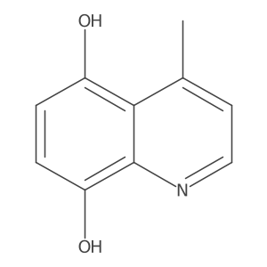 4-Methyl-5,8-dihydroxyquinoline Structure