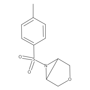 6-Tosyl-3-oxa-6-azabicyclo[3.1.0]hexane Structure