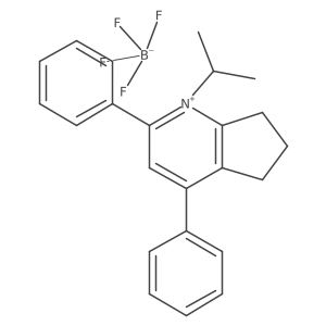 1-Isopropyl-2,4-diphenyl-6,7-dihydro-5H-cyclopenta[b]pyridinium tetrafluoroborate Structure