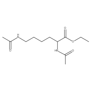 N2,N6-Diacetyllysine ethyl ester结构式