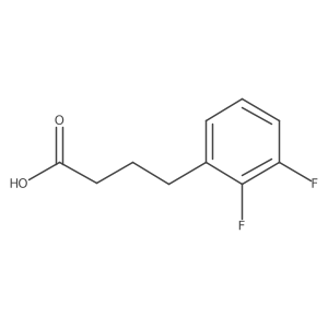 4-(2,3-Difluorophenyl)butanoic acid结构式