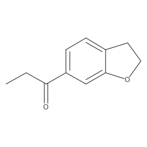1-(2,3-Dihydrobenzofuran-6-yl)propan-1-one Structure