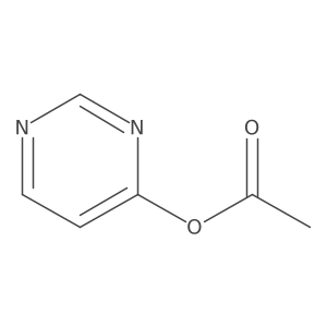 Pyrimidin-4-yl acetate结构式