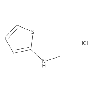 N-Methylthiophen-2-amine hydrochloride Structure