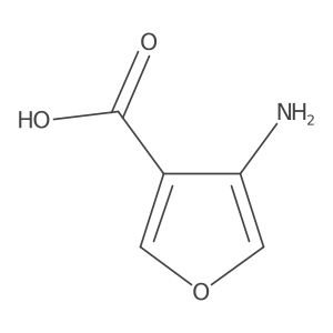 4-Aminofuran-3-carboxylic acid结构式