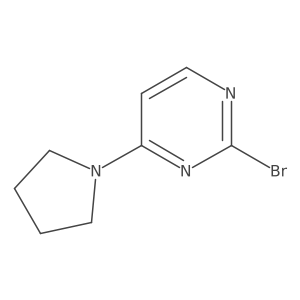 2-Bromo-4-(pyrrolidin-1-YL)pyrimidine Structure