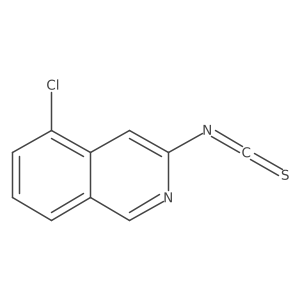 5-Chloro-3-isothiocyanatoisoquinoline结构式