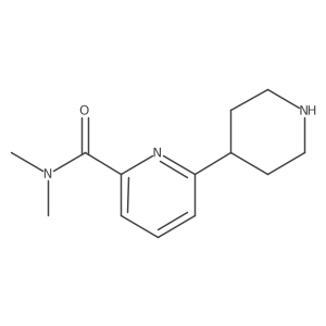 1',2',3',4',5',6'-Hexahydro-[2,4']bipyridinyl-6-carboxylic acid dimethylamide结构式