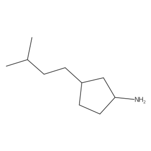 3-Isoamylcyclopentylamine结构式