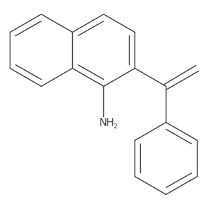 2-(1-Phenylvinyl)naphthalen-1-amine结构式