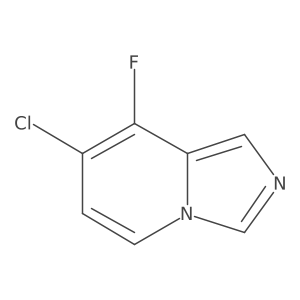 7-Chloro-8-fluoroimidazo[1,5-A]pyridine Structure