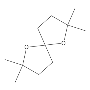 2,2,7,7-Tetramethyl-1,6-dioxaspiro[4.4]nonane Structure