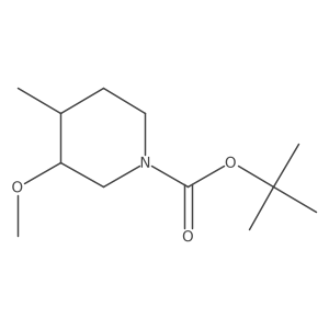 Tert-butyl 3-methoxy-4-methylpiperidine-1-carboxylate Structure