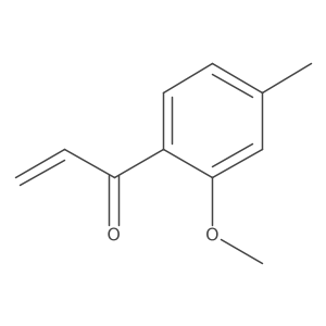 1-(2-Methoxy-4-methylphenyl)prop-2-en-1-one结构式