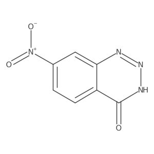 3H-Benzo[d][1,2,3]triazin-4-one, 7-nitro- Structure