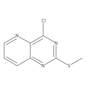 4-Chloro-2-methylthiopyrido[3,2-d]pyrimidine Structure