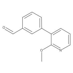 3-(2-Methoxypyridin-3-yl)benzaldehyde Structure