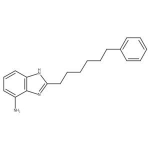 1h-Benzimidazol-4-amine,2-(6-phenylhexyl)- Structure