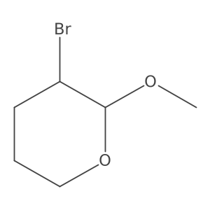 rac-(2R,3R)-3-bromo-2-methoxyoxane结构式
