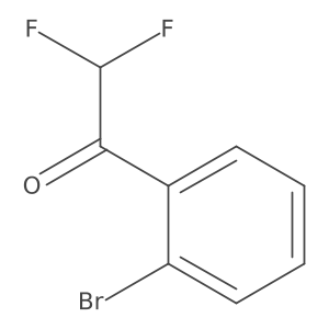 1-(2-Bromophenyl)-2,2-difluoroethanone结构式