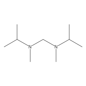 N,N'-dimethyl-N,N'-di(propan-2-yl)methanediamine结构式