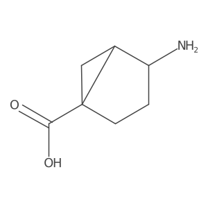 rac-(1R,4S,5R)-4-aminobicyclo[3.1.0]hexane-1-carboxylic acid Structure