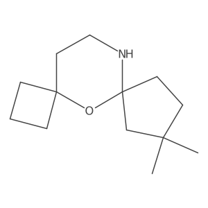 8,8-Dimethyl-5-oxa-11-azadispiro[3.1.4^{6}.3^{4}]tridecane Structure