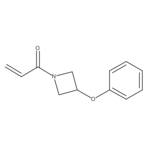 1-(3-Phenoxyazetidin-1-yl)prop-2-en-1-one Structure