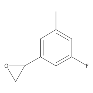 (2S)-2-(3-fluoro-5-methylphenyl)oxirane结构式