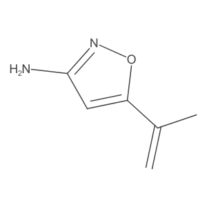 5-(Prop-1-en-2-yl)-1,2-oxazol-3-amine结构式