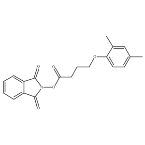 1,3-dioxo-2,3-dihydro-1H-isoindol-2-yl 4-(2,4-dimethylphenoxy)butanoate Structure