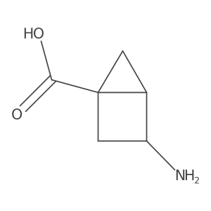 Endo-3-aminobicyclo[2.1.0]pentane-1-carboxylic acid Structure