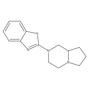2-(hexahydropyrrolo[1,2-a]pyrazin-2(1H)-yl)benzo[d]thiazole Structure