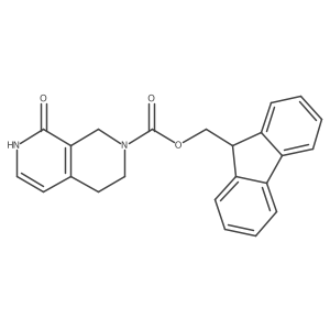 (9H-fluoren-9-yl)methyl 8-hydroxy-1,2,3,4-tetrahydro-2,7-naphthyridine-2-carboxylate Structure