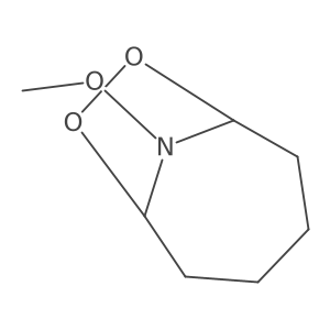 9-Methoxy-7,8-dioxa-9-azabicyclo[4.2.1]nonane结构式
