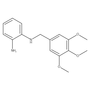 [(2-Aminophenyl)]-3,4,5-trimethoxybenzylamine Structure