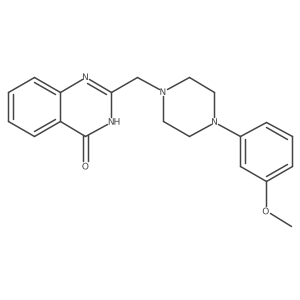 2-{[4-(3-methoxyphenyl)piperazin-1-yl]methyl}quinazolin-4(1H)-one Structure