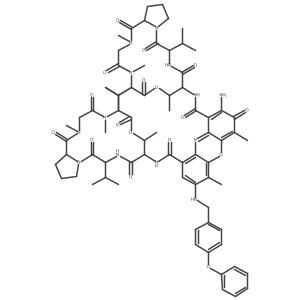7-(((3-Phenoxyphenyl)methyl)amino)actinomycin D Structure