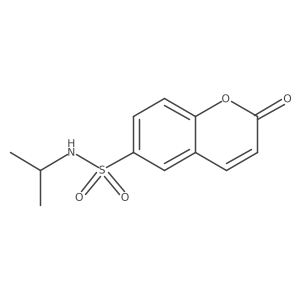 2-oxo-N-(propan-2-yl)-2H-chromene-6-sulfonamide Structure