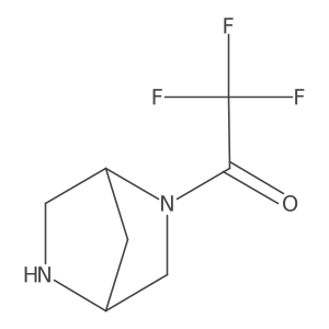 2-(Trifluoroacetyl)-2,5-diazabicyclo[2.2.1]heptane Structure