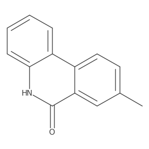 8-Methylphenanthridin-6(5H)-one结构式
