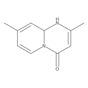 1,9a-Dihydro-2,8-dimethyl-4H-pyrido[1,2-a]pyrimidin-4-one Structure