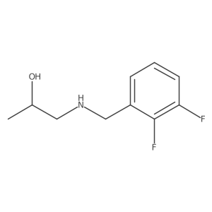 1-{[(2,3-Difluorophenyl)methyl]amino}propan-2-ol Structure