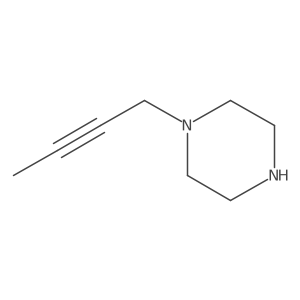 1-(But-2-yn-1-yl)piperazine结构式